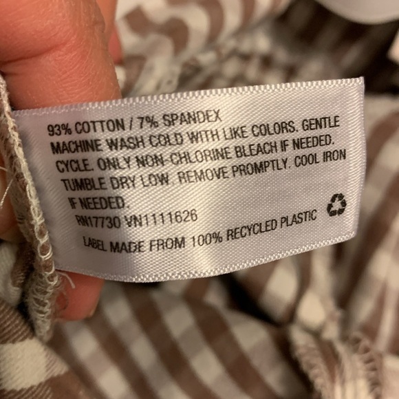 A New Day women’s checker board pants size 10 - Picture 6 of 6